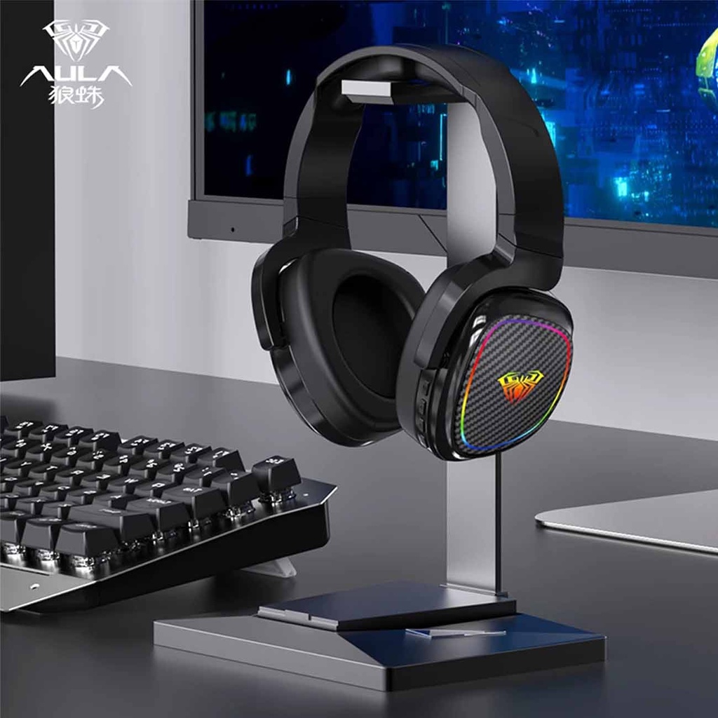 AULA F608 Bluetooth Wireless 2 4 Wired Gaming Headset GearStudio PC 